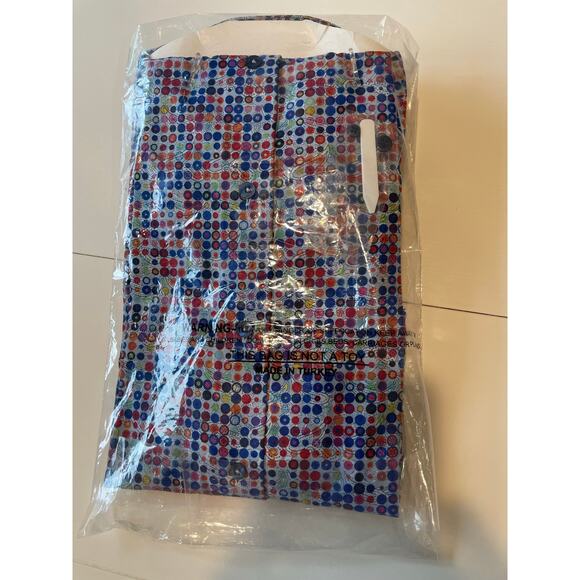 Paul Fredrick NWT Button Up Shirt Geometric Print Multicolor Sz LT Long Sleeves - Picture 8 of 10